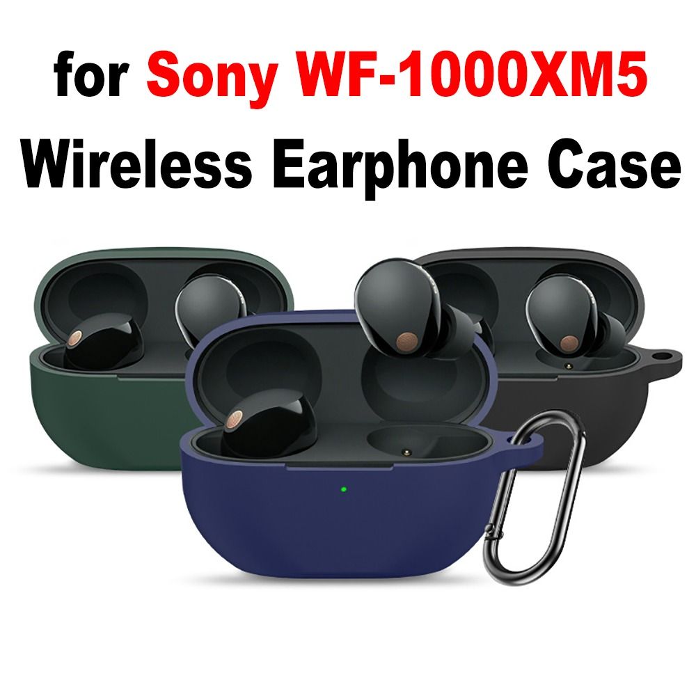 Sony Headphone Wf-1000Xm5 - ฟองน้ำครอบหูฟังซิลิโคนสำหรับหูฟังเอียบัดไร้สาย SONY WF-1000XM5เคสกันกระแทกบลูทูธอุปกรณ์ป้องกันหูฟังนิ่ม