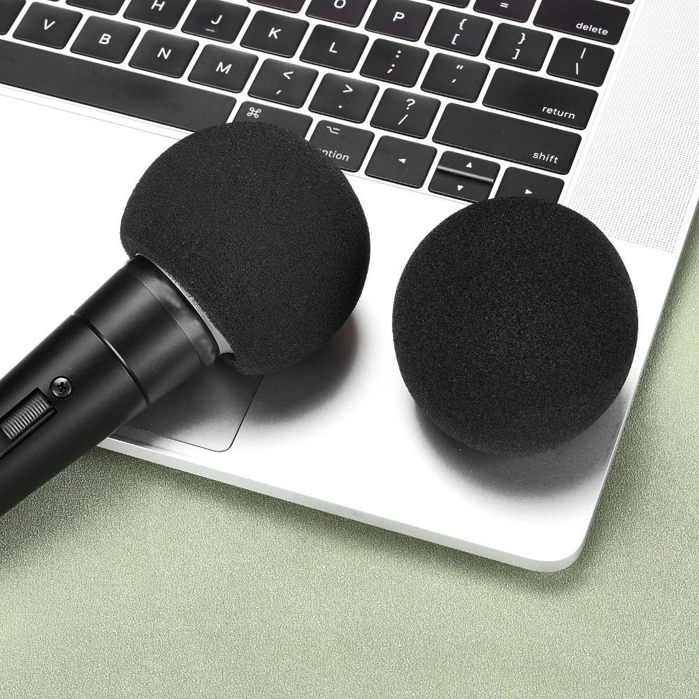 Shure Mic Sm58 - แผ่นปิดกันลมไมโครโฟนแบบฟองน้ำกำมะหยี่ สำหรับไมโครโฟน Shure SM58 / SM48