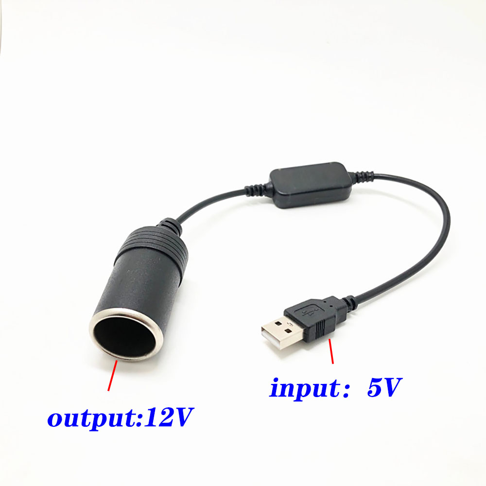 Accessories Experts Vape - USB 5V 2A เป็น12V ตัวแปลงอะแดปเตอร์ไฟแช็คบุหรี่ USB