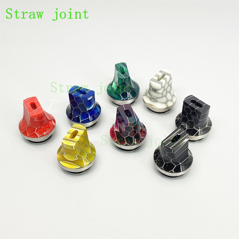 ข้อต่อหลอดสแตนเลสปากแบน810 1ชิ - Drip Tip Resin บทวิจารณ์และราคา
