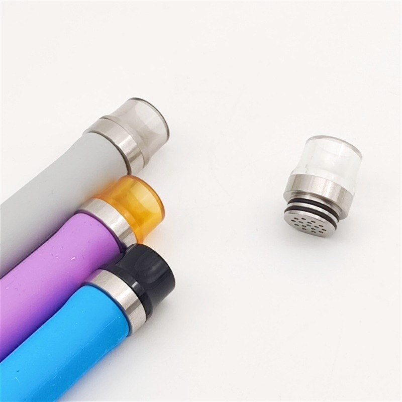 หัวดูดแบบมีรูตรงกลางขนาด 810 ม - Drip Tip Resin บทวิจารณ์และราคา