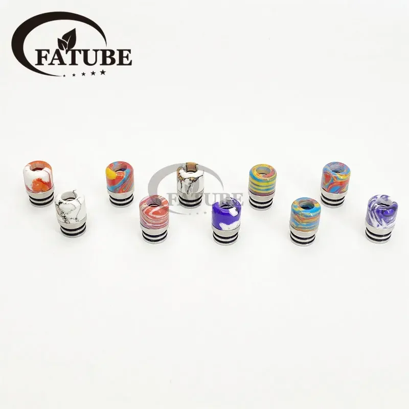 1 PC/10 PCS 510 สแตนเลสสตีลเรซ - Drip Tip Resin บทวิจารณ์และราคา
