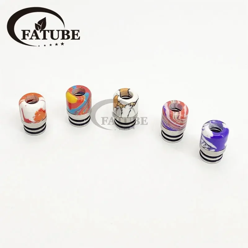 1 PC/10 PCS 510 สแตนเลสสตีลเรซ - Drip Tip Resin บทวิจารณ์และราคา