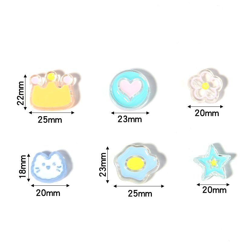 ลูกปัดเรซิ่นหลากสีขนาด 20 มม.  - Drip Tip Resin บทวิจารณ์และราคา