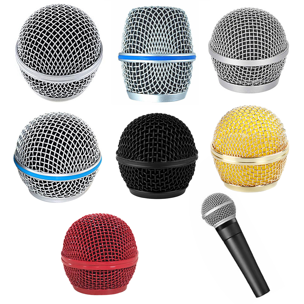 ฝาครอบไมโครโฟนเหล็ก 1 ชิ้น สำห - Shure Mic Sm58 บทวิจารณ์และราคา