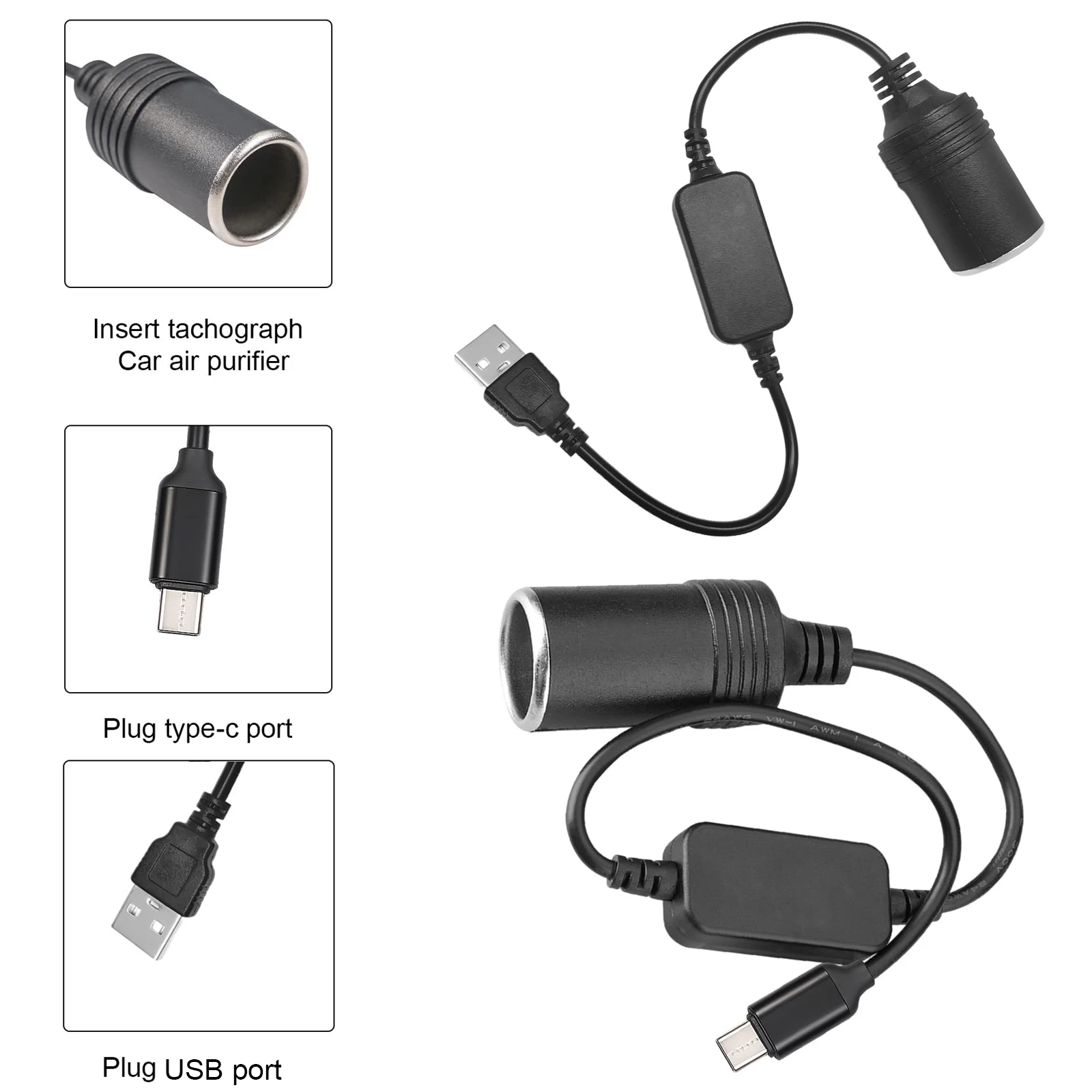 5V ถึง 12V ซ็อกเก็ตที่จุดบุหรี - Accessories Experts Vape บทวิจารณ์และราคา