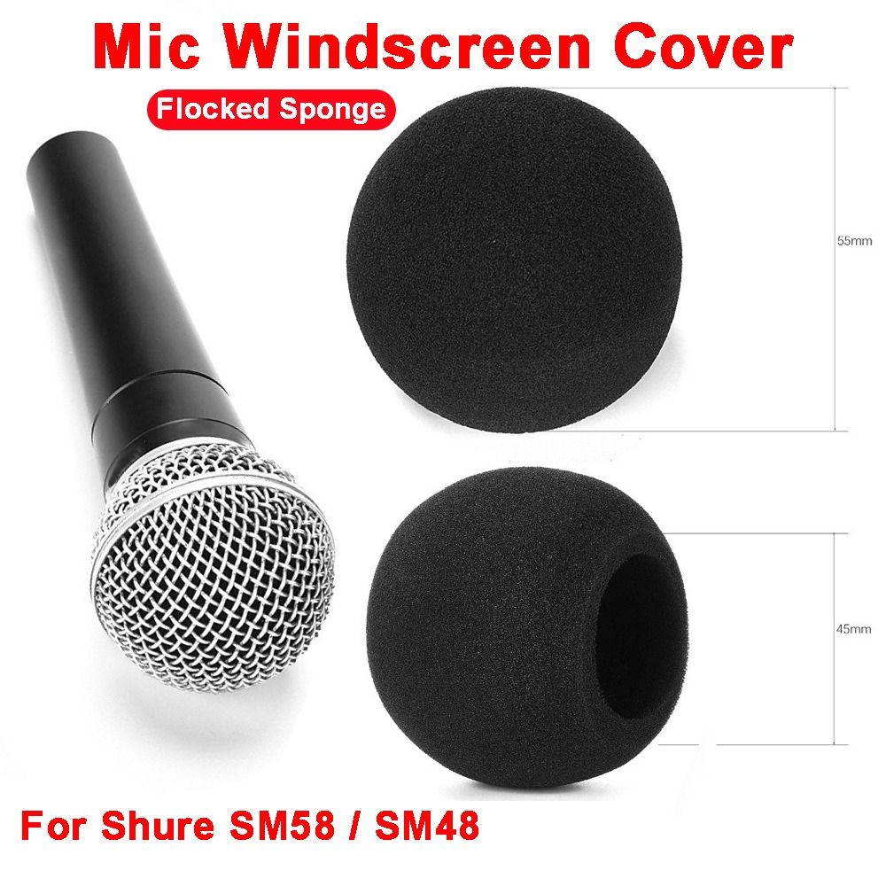 ฝาครอบไมโครโฟนแบบฟองน้ำกันลม ส - Shure Mic Sm58 บทวิจารณ์และราคา
