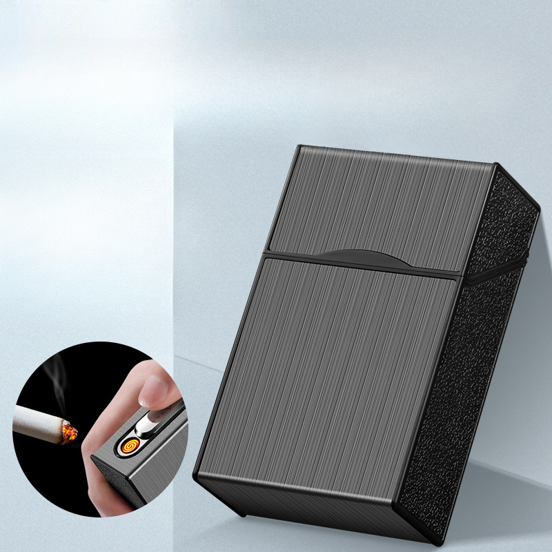 2 In 1 20 กรณีบุหรี่ไฟแช็ก USB - Accessories Experts Vape บทวิจารณ์และราคา