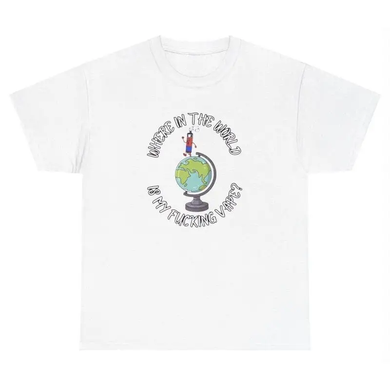 Where Is My Vape TShirt ตลก Va - Vaping Addict บทวิจารณ์และราคา