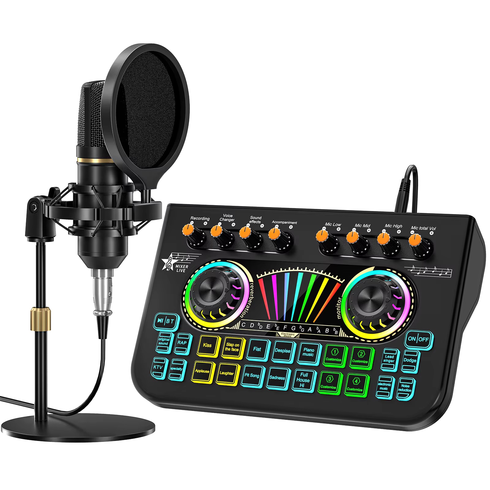 ชุดไมโครโฟนพอดแคสต์ Tenlamp X3 - Shure Mic Sm58 บทวิจารณ์และราคา