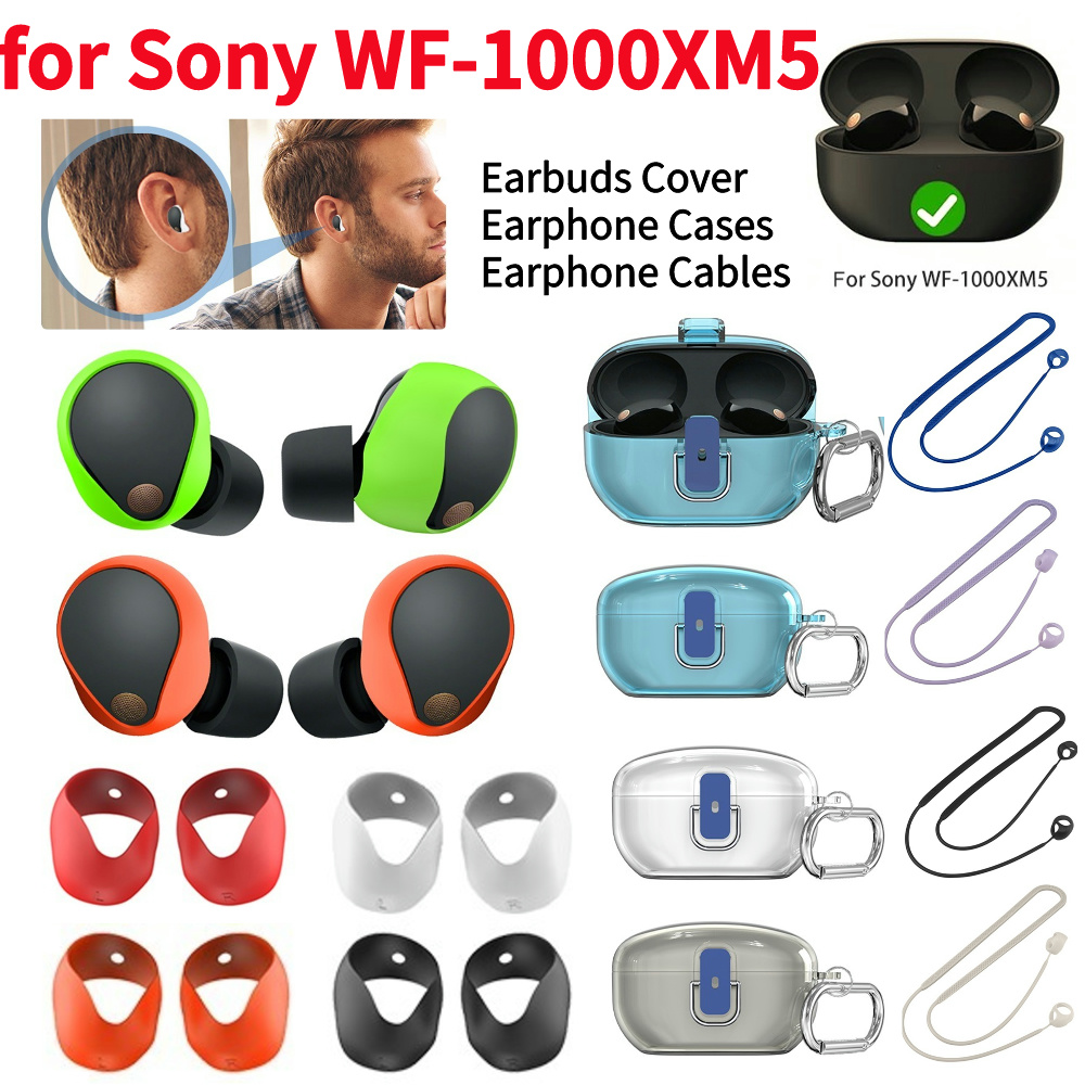 หูฟังซิลิโคน5คู่หุ้มปลายหู5สีอ - Sony Headphone Wf-1000Xm5 บทวิจารณ์และราคา